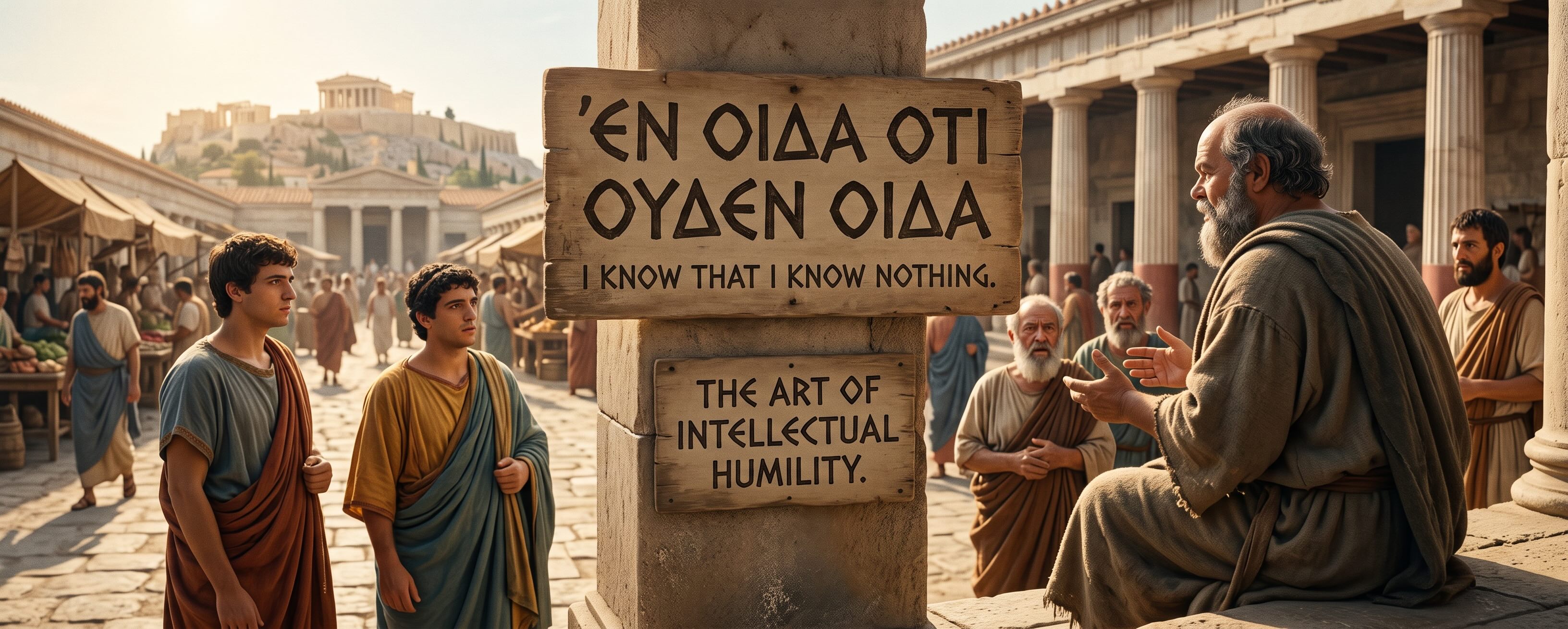 Socrates: The Wisdom of Knowing Nothing